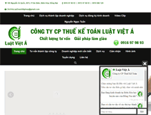 Tablet Screenshot of luatvieta.com